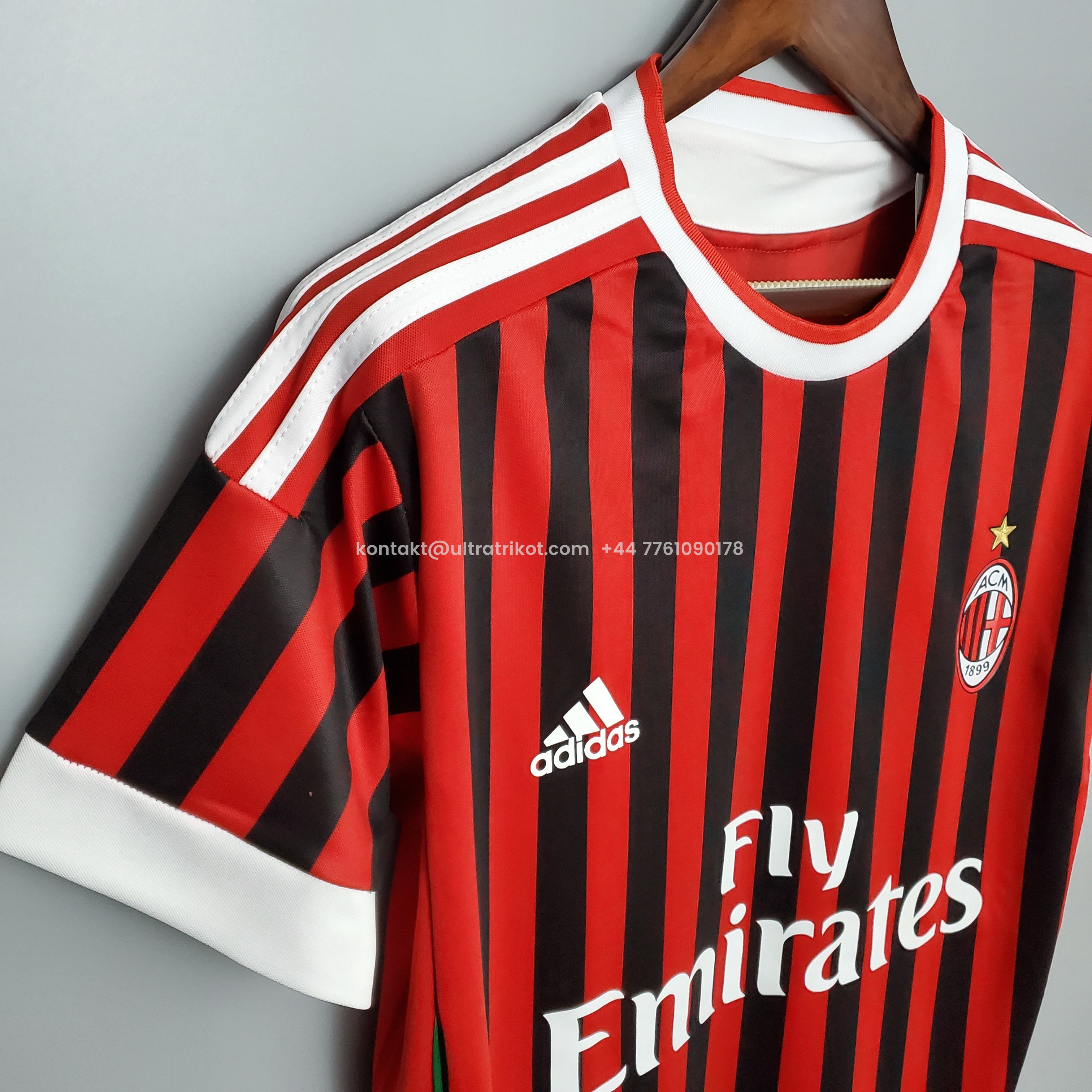 UltraTrikot-Retro AC Milan 11-12 Home Stadium Jersey