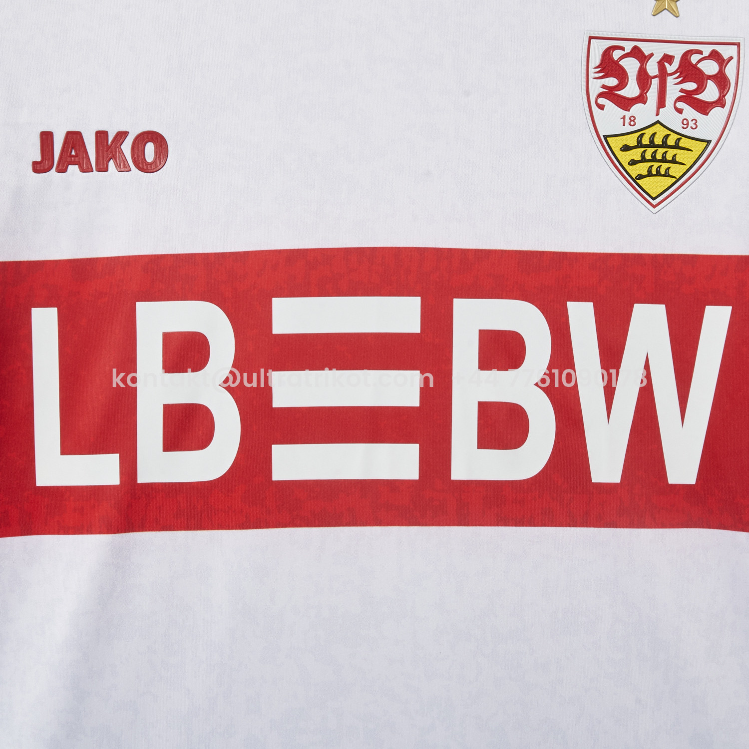 UltraTrikot-VfB Stuttgart 25-26 European Home Long Sleeves Jersey - Fans Version