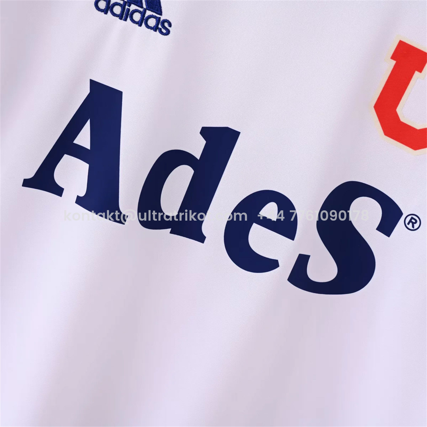UltraTrikot-Retro Universidad De Chile 1999-00 Away White Jersey