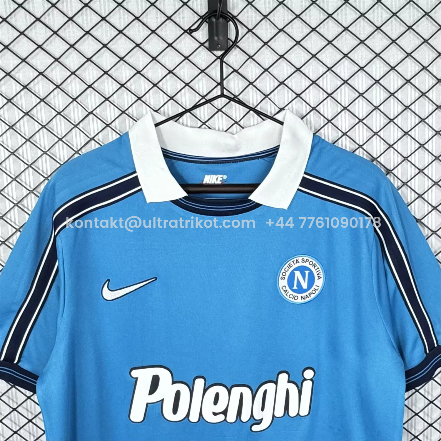 UltraTrikot-Retro Napoli 1998-99 Home Blue Jersey