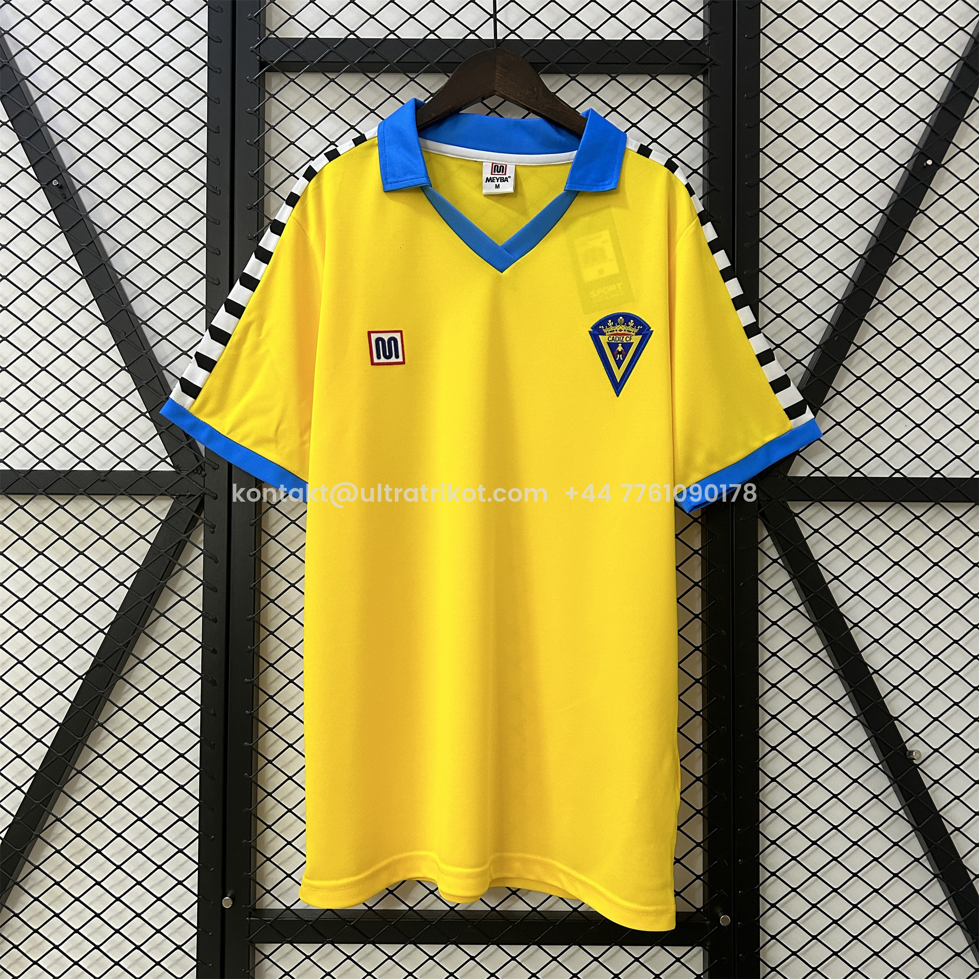 UltraTrikot-Retro Cádiz Cadiz 1983-84 Home Jersey