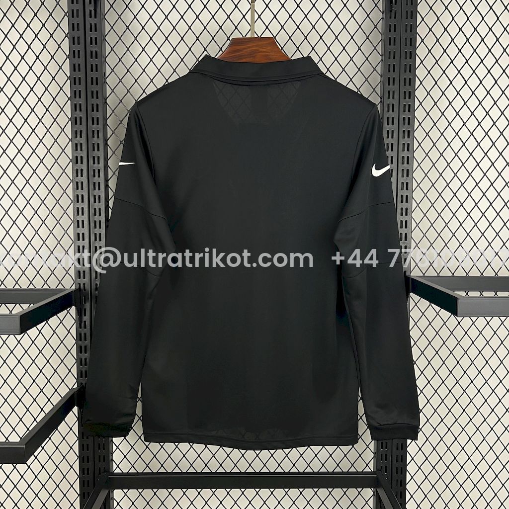 UltraTrikot-Retro Brazil 2004 Black GK Special Long Sleeves Jersey