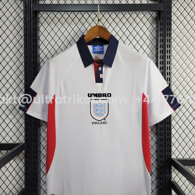 UltraTrikot-Retro England 1998 Home Stadium Jersey