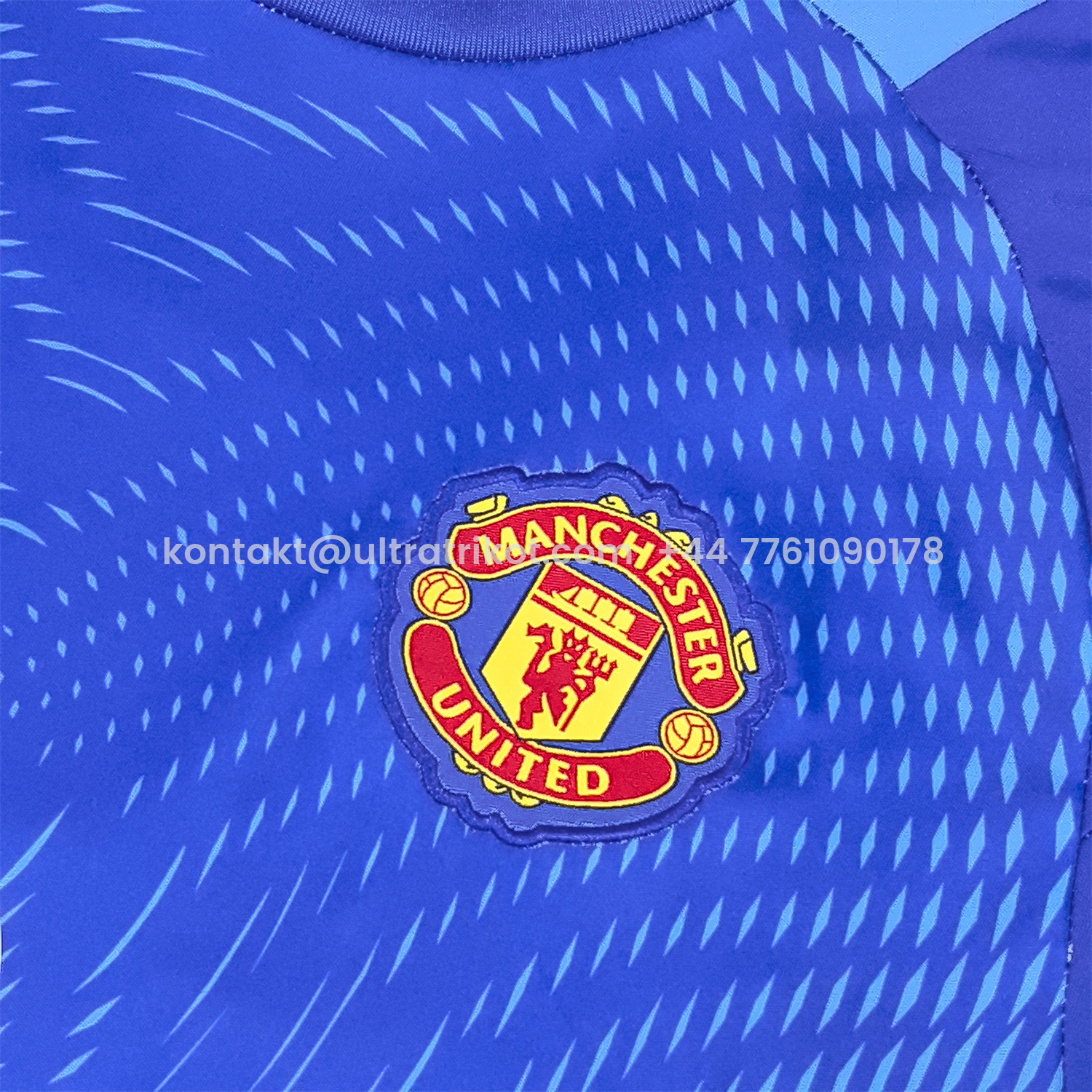 UltraTrikot-Manchester United 25-26 Blue Goalkeeper Jersey - Fans Version