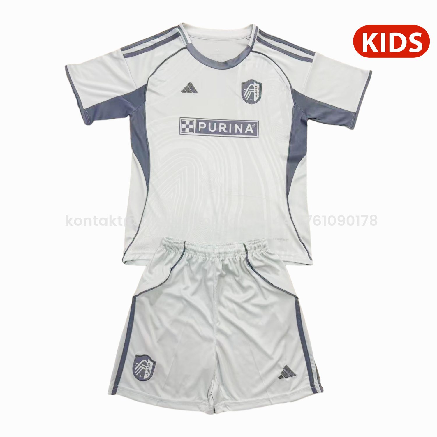 UltraTrikot-St. Louis City 25-26 Pre-Match Training Kids Kit