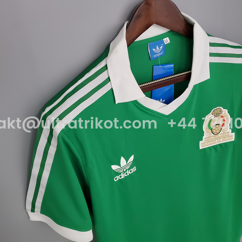 UltraTrikot-Retro Mexico 1986 Home Stadium Jersey