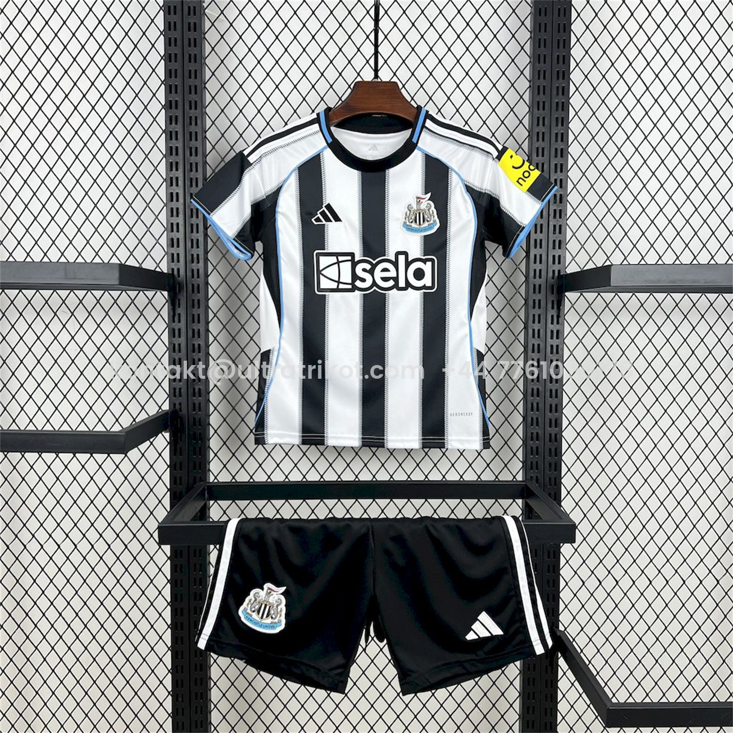 UltraTrikot-Newcastle United 25-26 Home Kids Kit