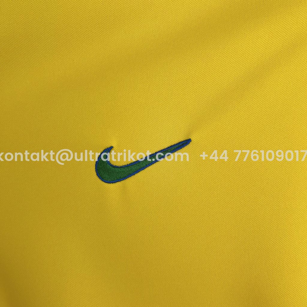 UltraTrikot-Retro Brazil 1997 Home Jersey