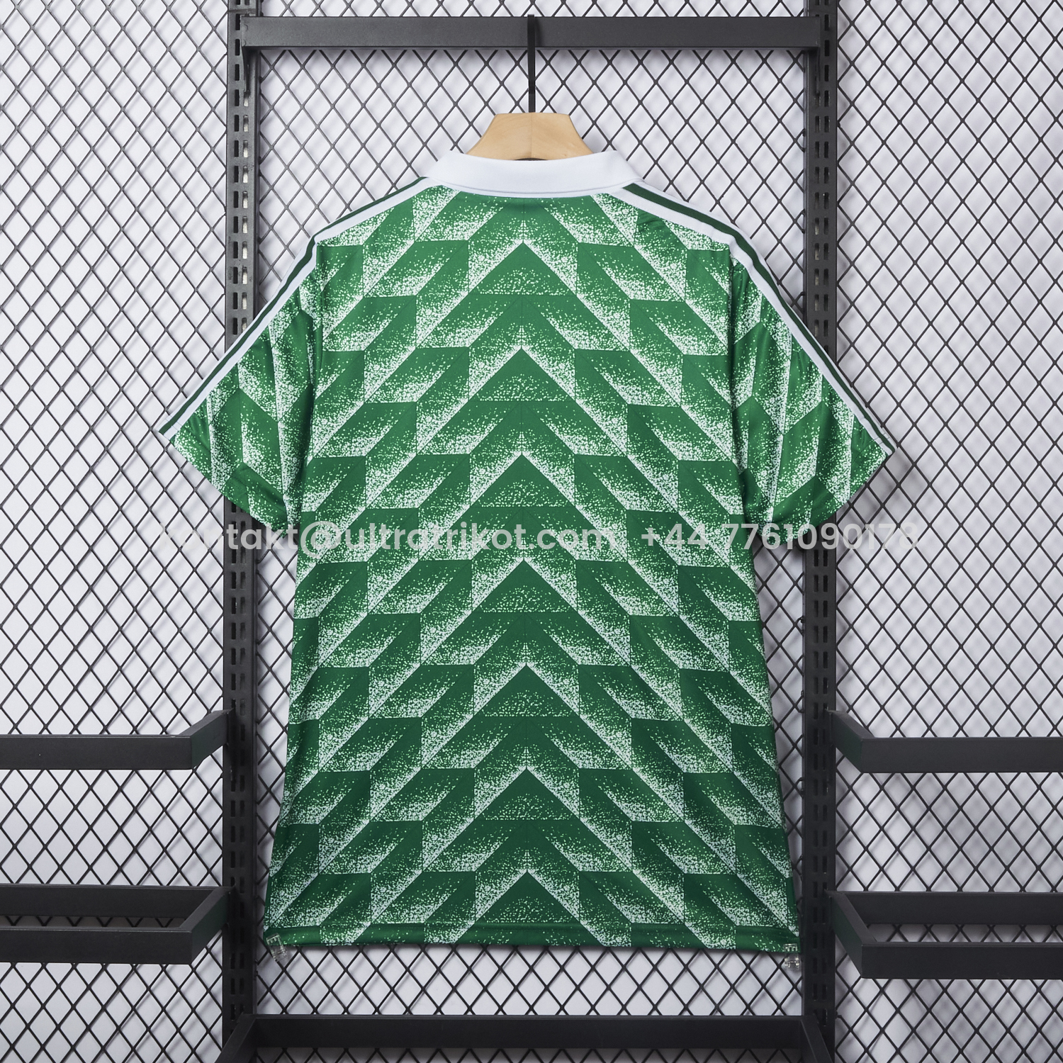 UltraTrikot-Retro Hannover 96 1990-91 Away Green Jersey