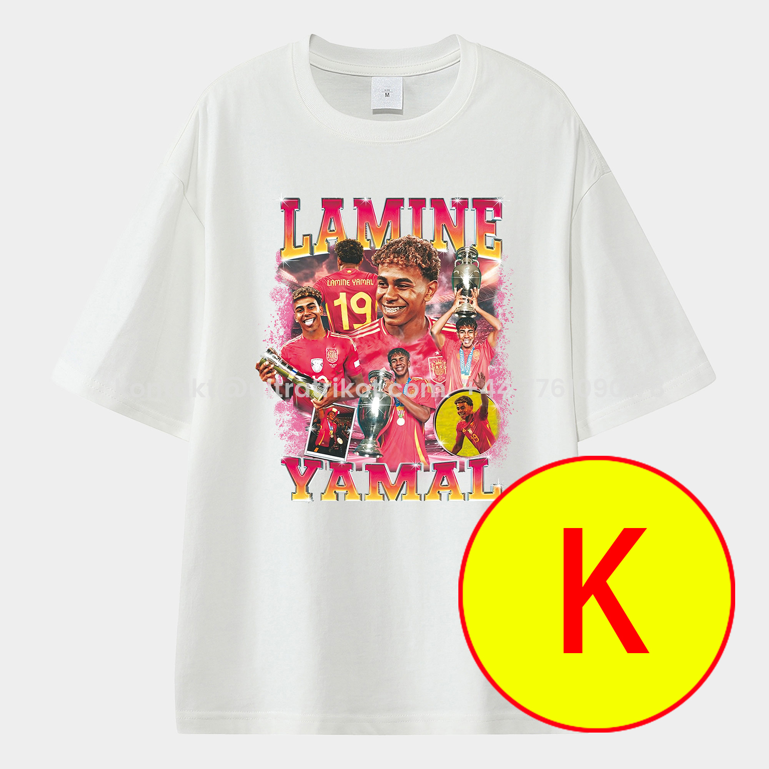 UltraTrikot-LAMINE YAMAL - Barcelona No. 10 Legend Continues 2025 Unisex Pure Cotton T-shirt