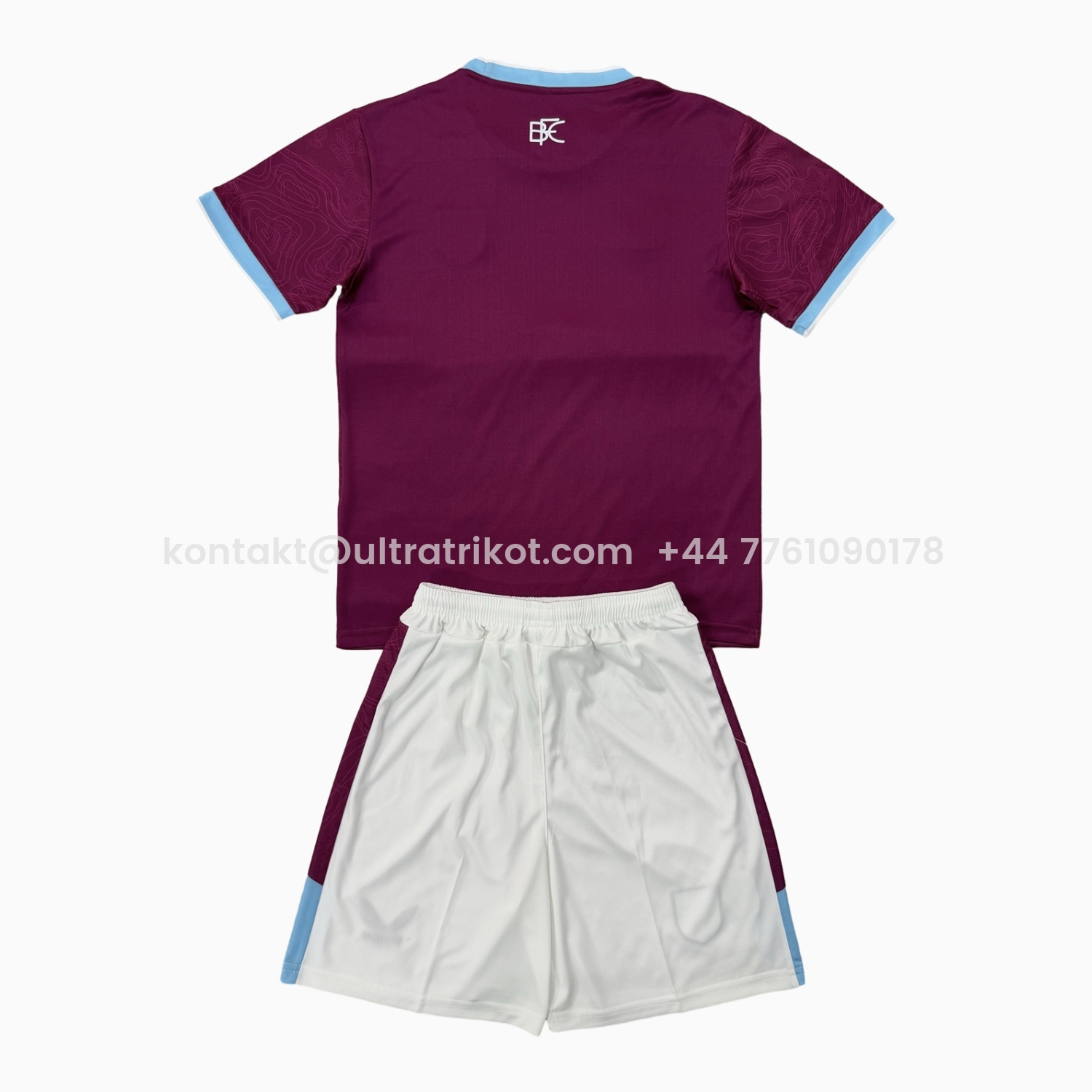 UltraTrikot-Burnley 25-26 Home Kids Kit