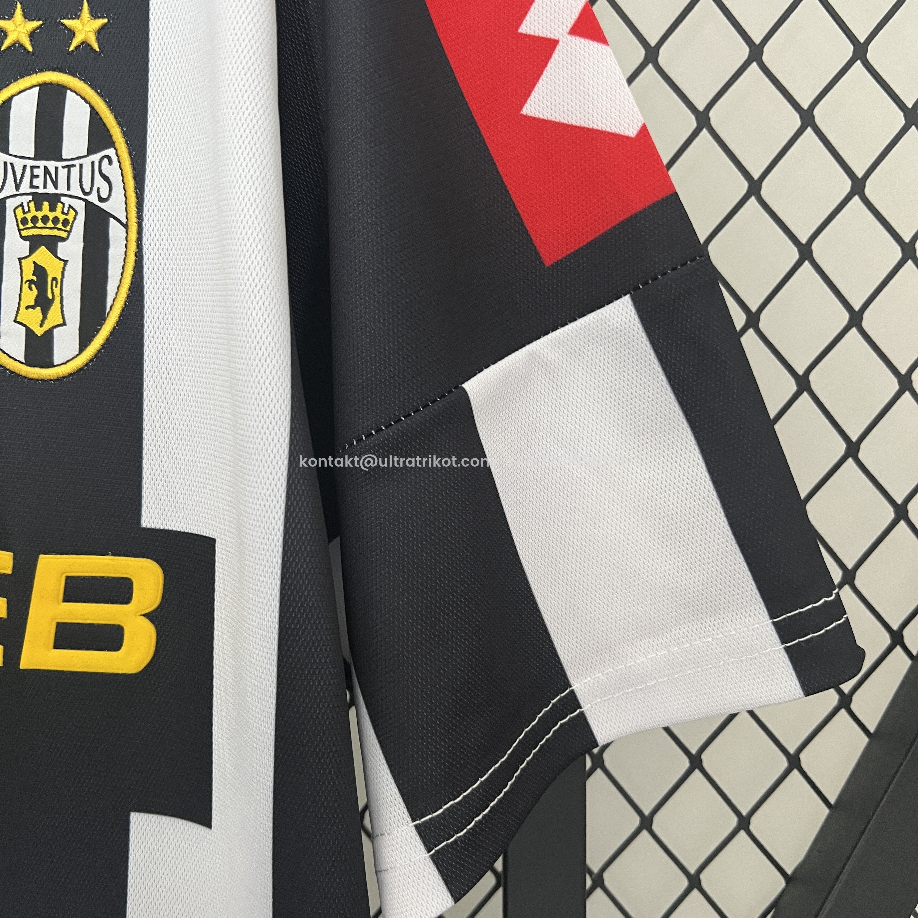 UltraTrikot-Retro Juventus 2001-02 Home Stadium Jersey