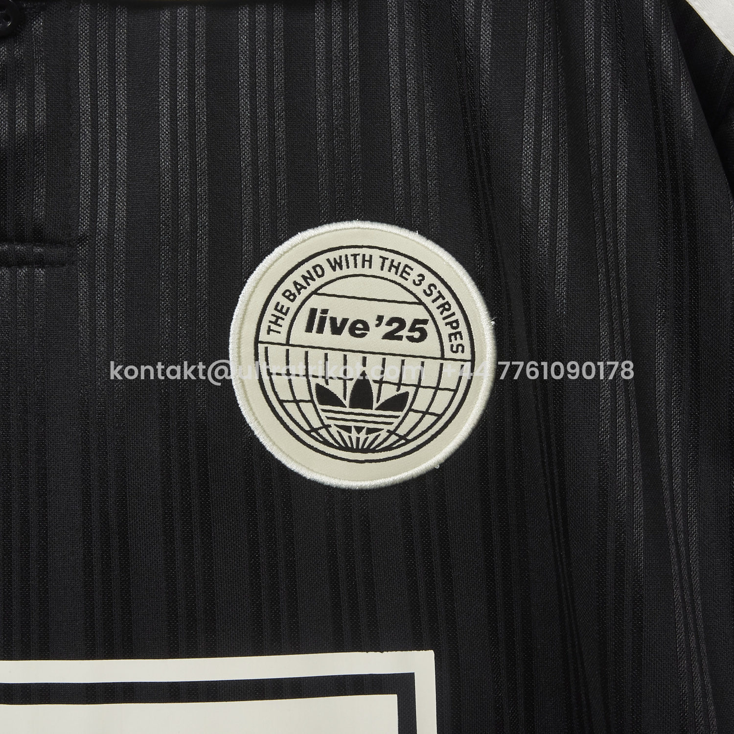 UltraTrikot-Bohemian 25-26 Oasis Originals Tour Black Jersey With Number 25 - Fans Version