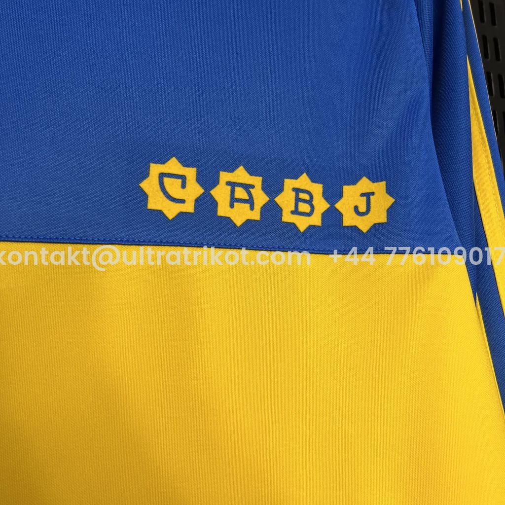 UltraTrikot-Retro Boca Juniors 1981-82 Home Long Sleeve Jersey