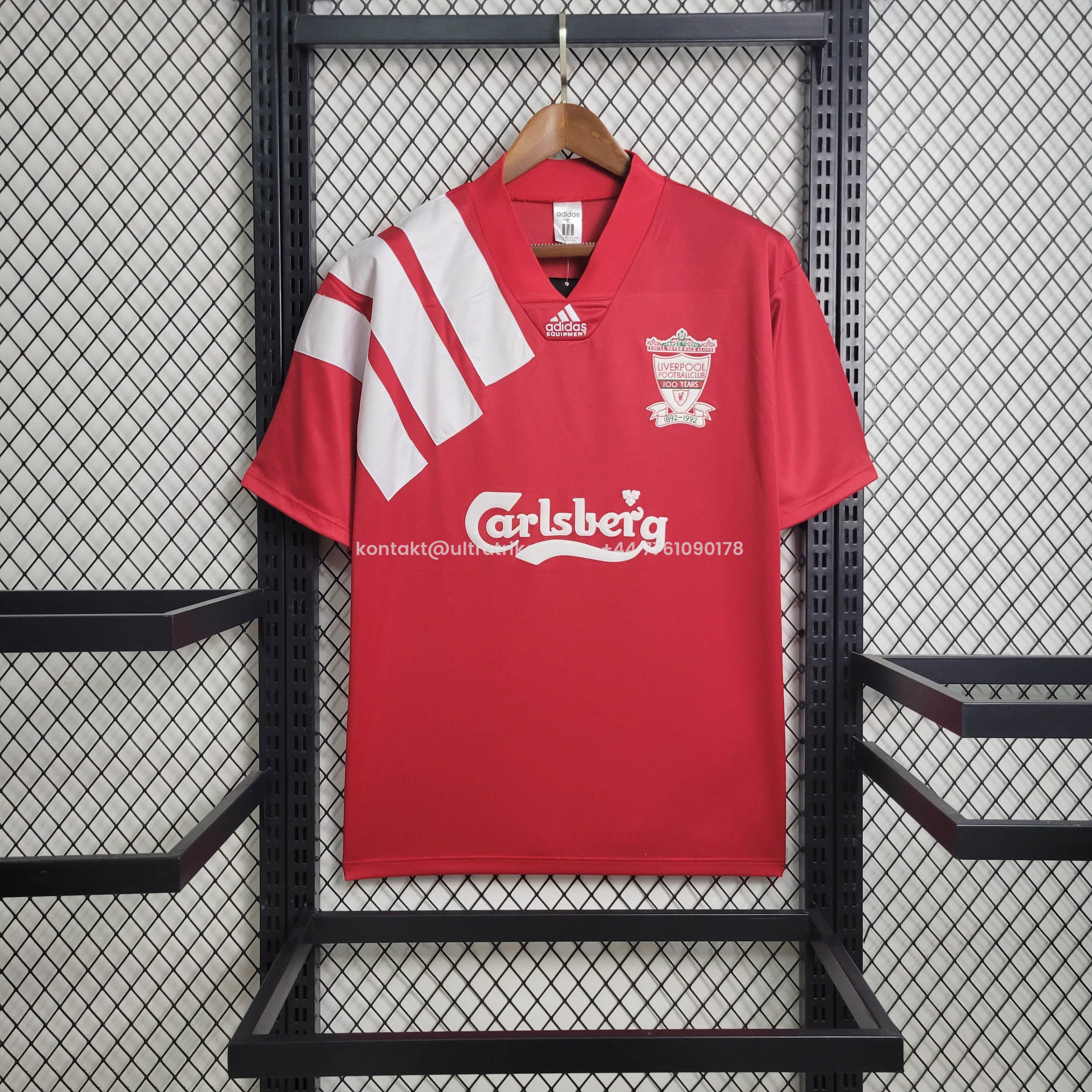 UltraTrikot-Retro liver.pool 1992-93 100 YEARS Home Stadium Jersey