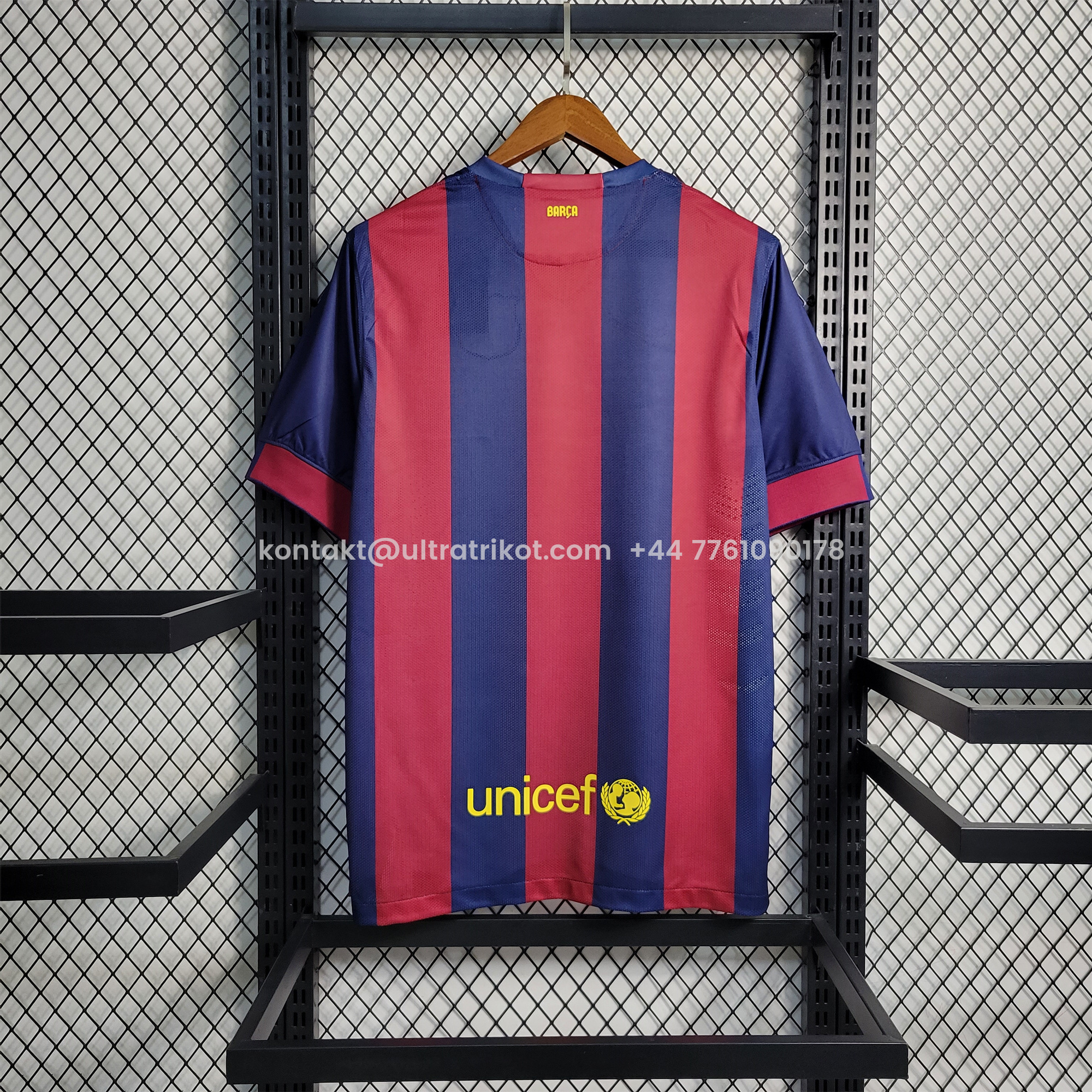 UltraTrikot-Retro Barcelona 14-15 Home Stadium Jersey