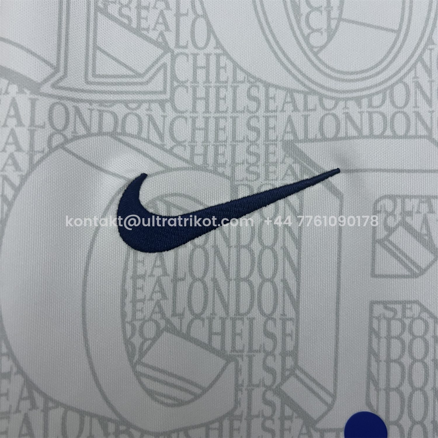 UltraTrikot-C.H.E.L.S.E.A 25-26 White Pre-Match Training Jersey - Fans Version