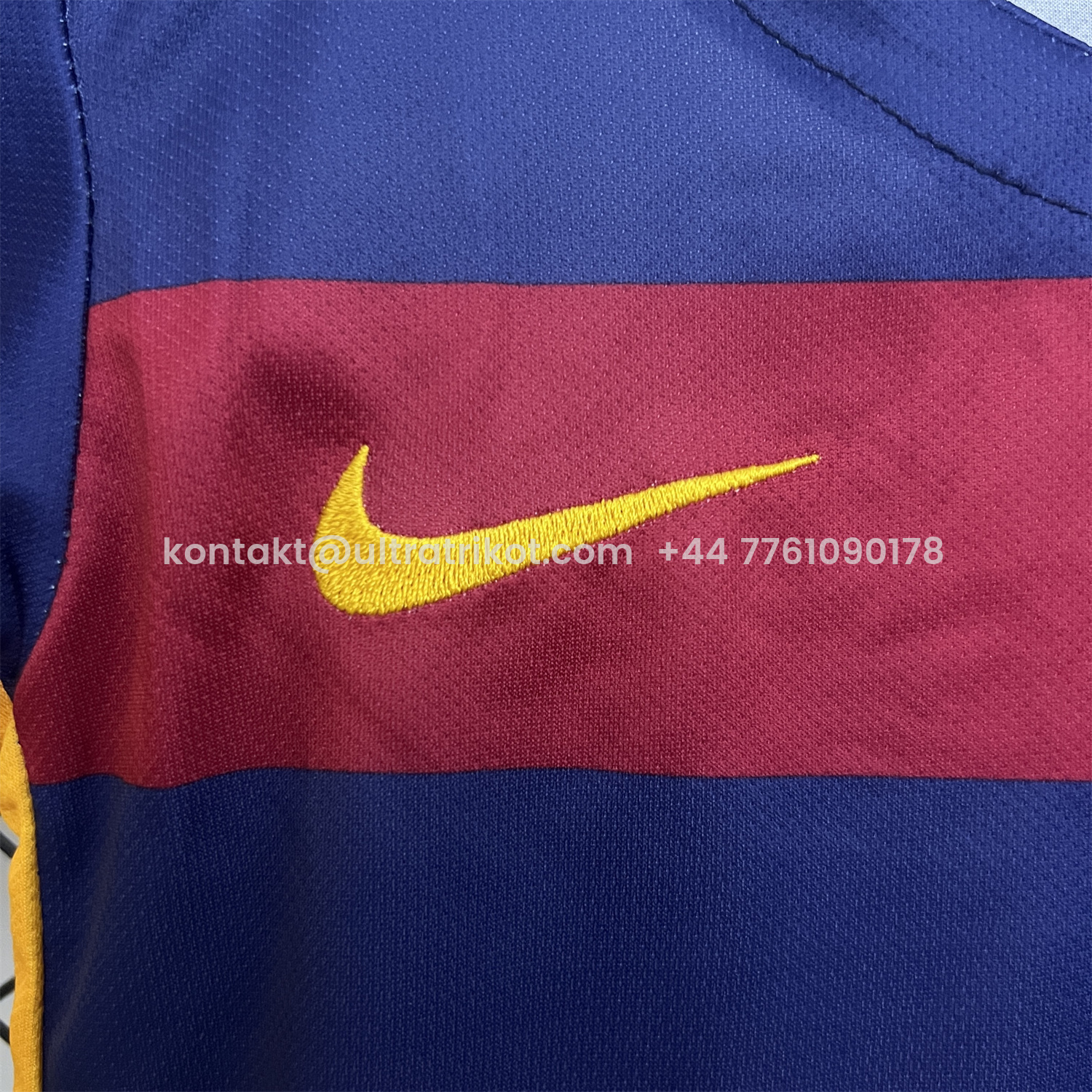 UltraTrikot-Retro Barcelona 2015-16 Home Kids Kit