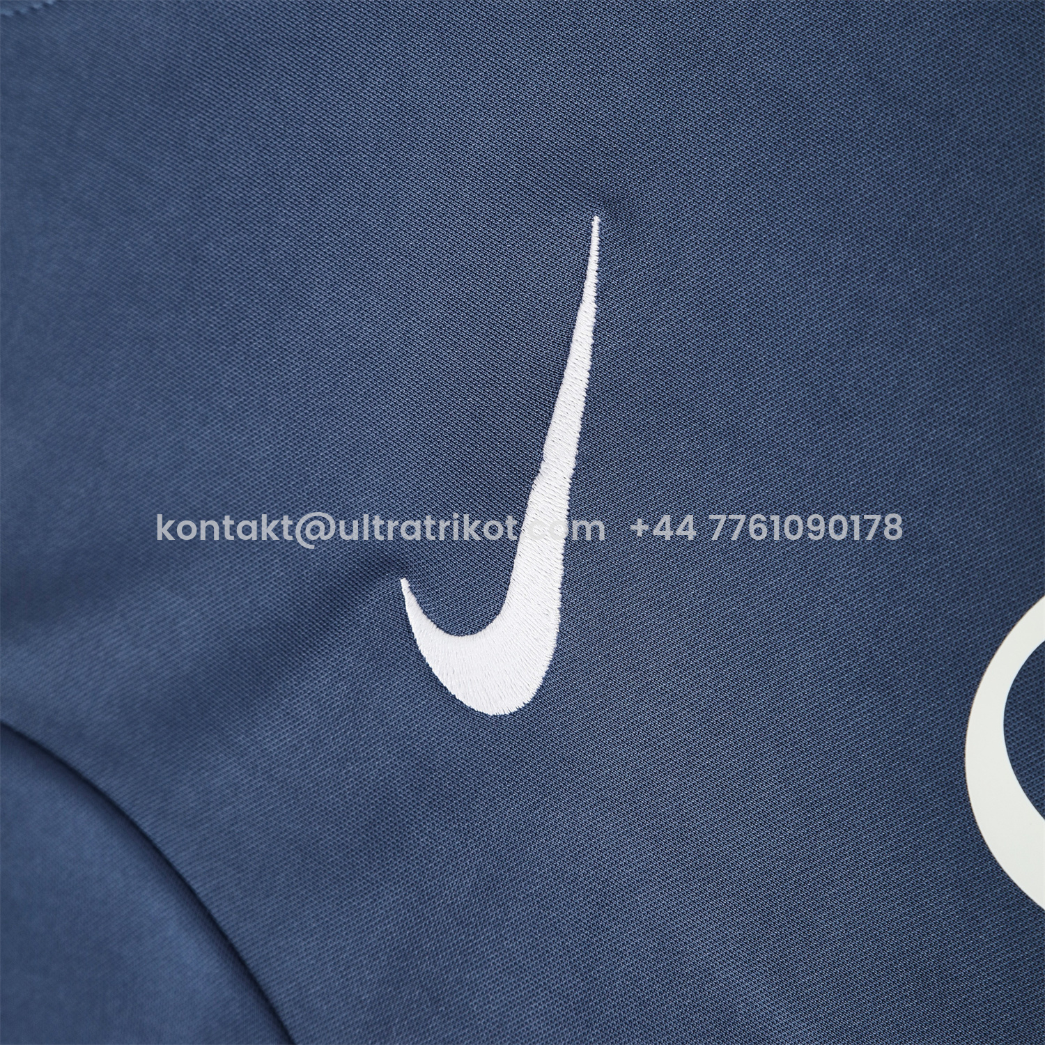 UltraTrikot-Paris Saint-Germain PSG 25-26 Short-Sleeve Training Set - Deep Blue Top & Deep Blue Shorts