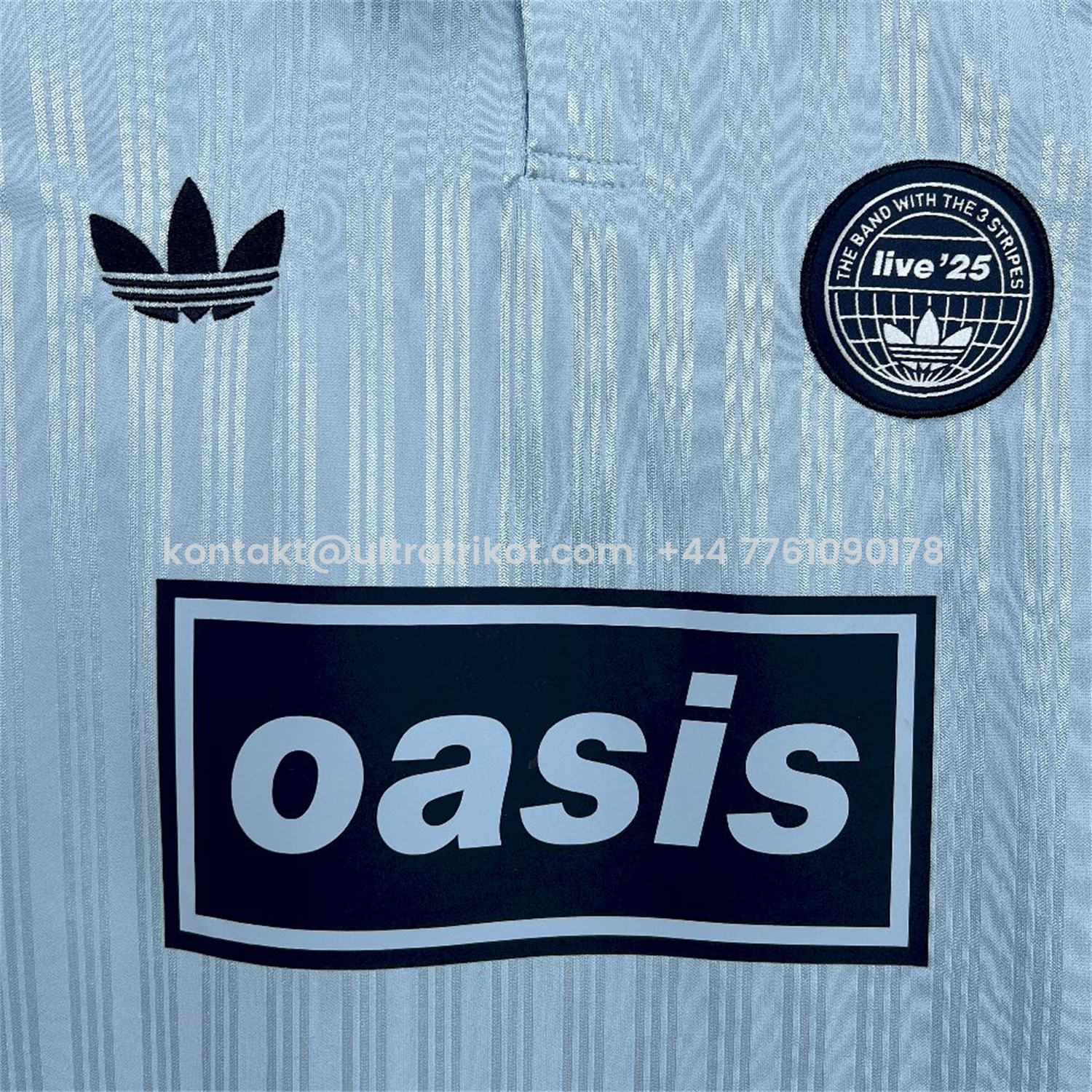 UltraTrikot-Bohemian 25-26 Oasis Originals Tour Light Blue Jersey - Fans Version