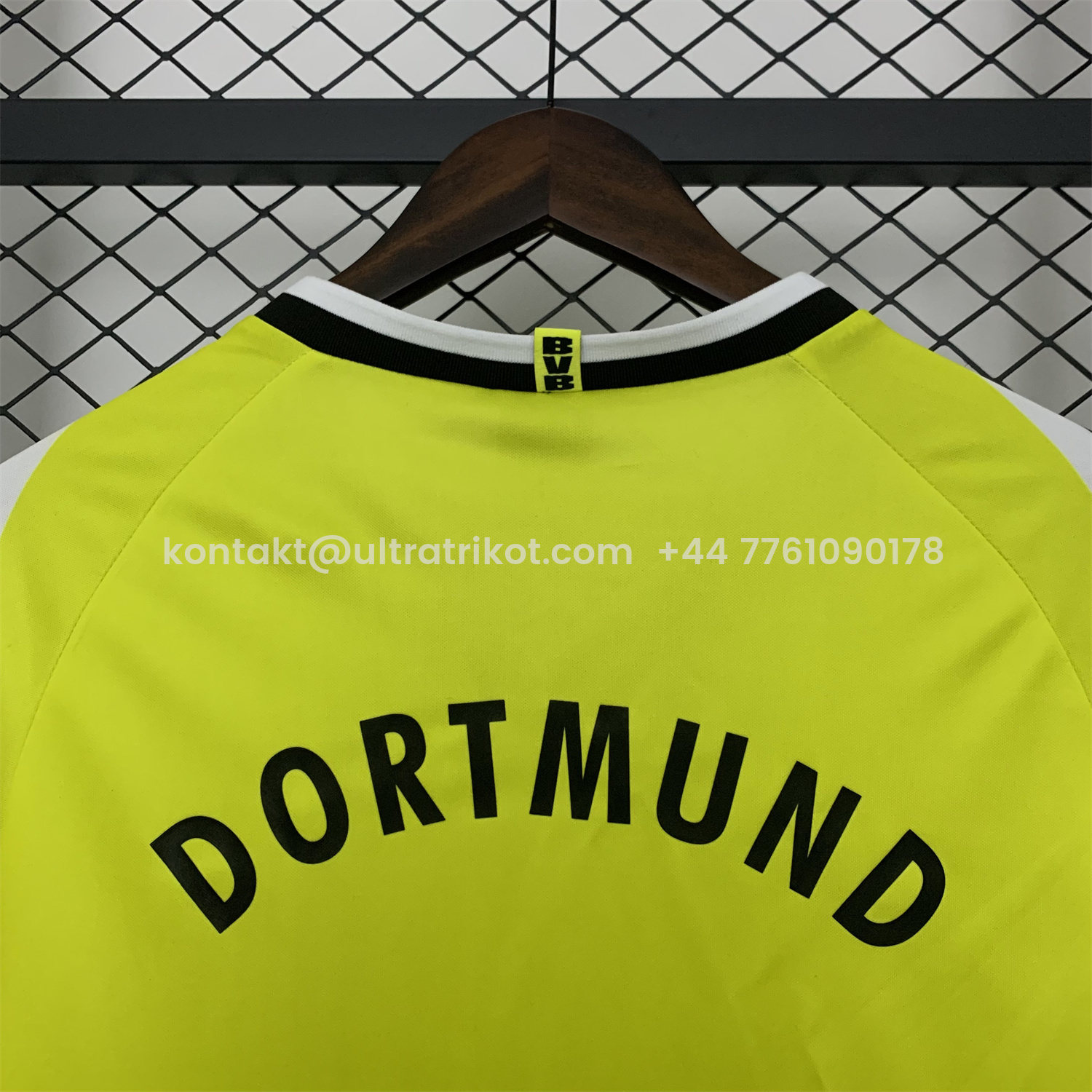 UltraTrikot-Retro Dortmund 1995-96 Home Jersey