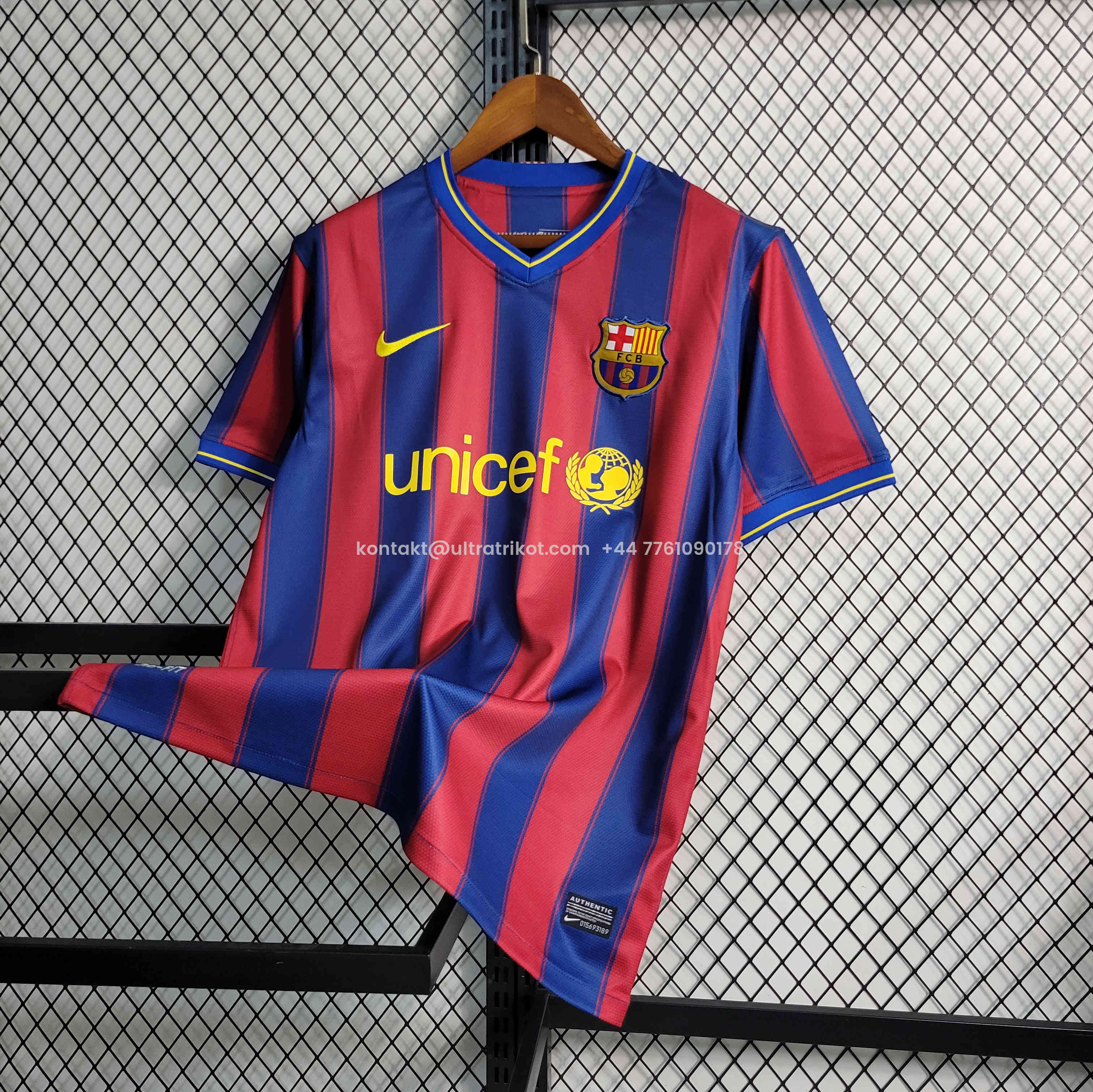 UltraTrikot-Retro Barcelona 09-10 Home Stadium Jersey