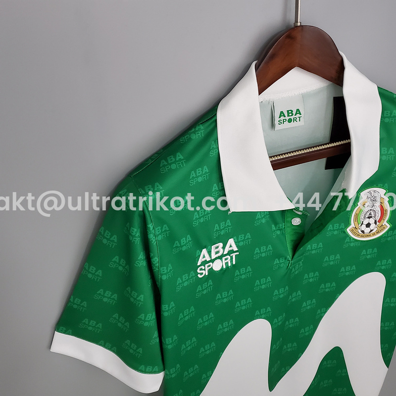 UltraTrikot-Retro Mexico 1995 Home Stadium Jersey
