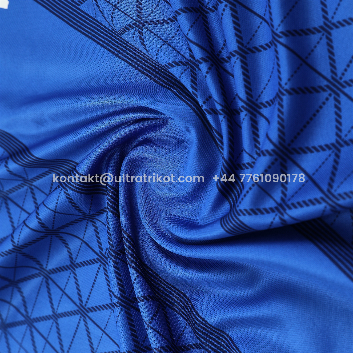 UltraTrikot-Paris Saint-Germain PSG 25-26 Short-Sleeve Training Set - Blue Top & Deep Blue Shorts