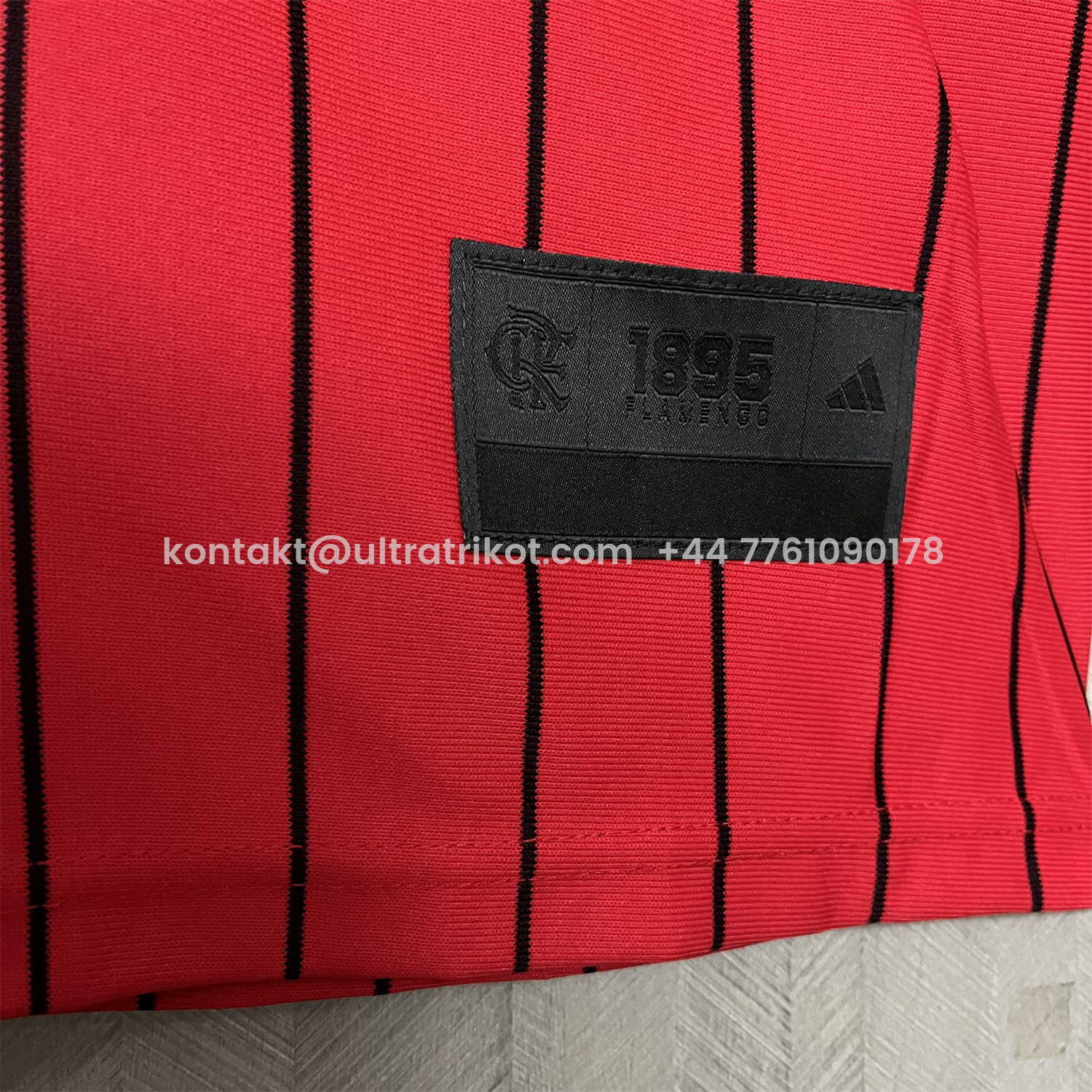 UltraTrikot-Flamengo 25-26 Red Baseball Jersey with Black Stripes