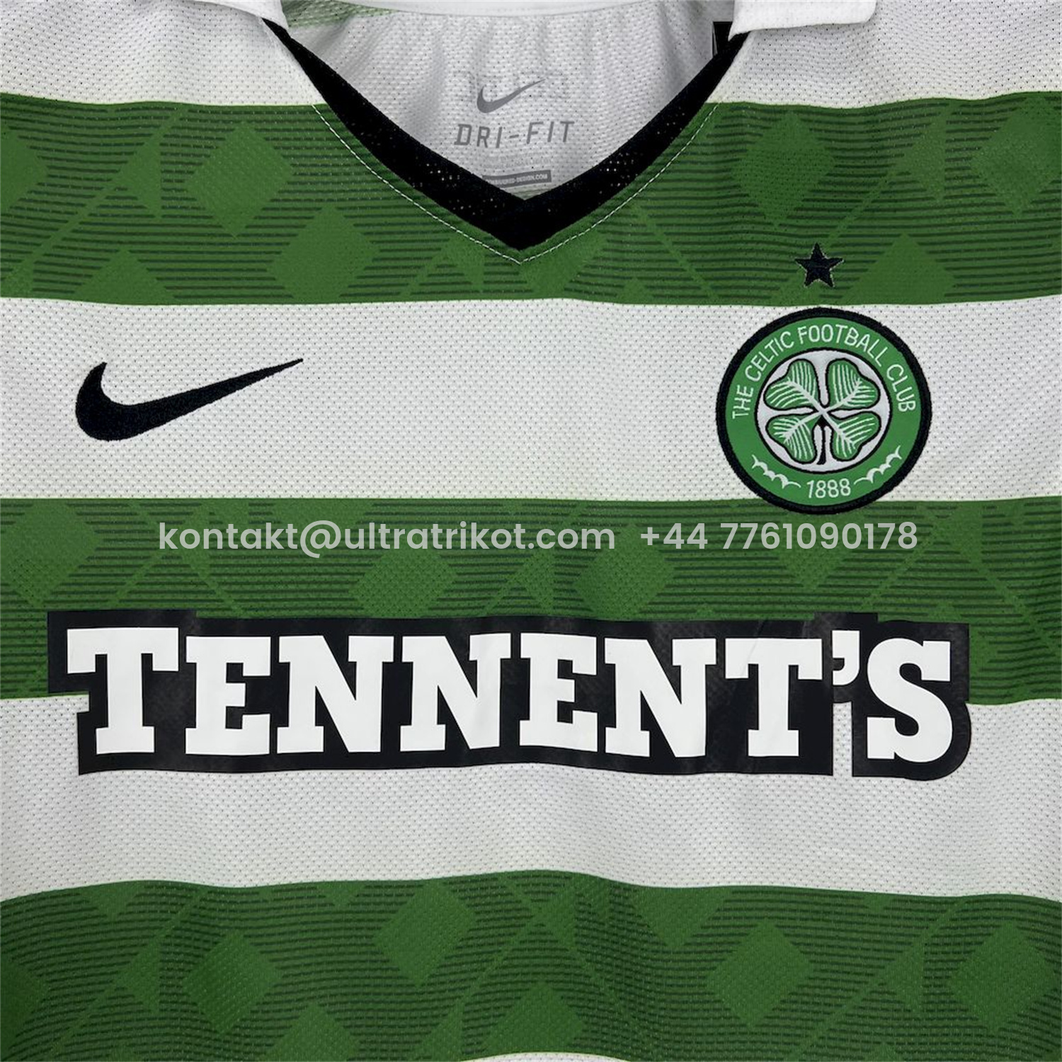 UltraTrikot-Retro Celtic 2010-12 Home Jersey