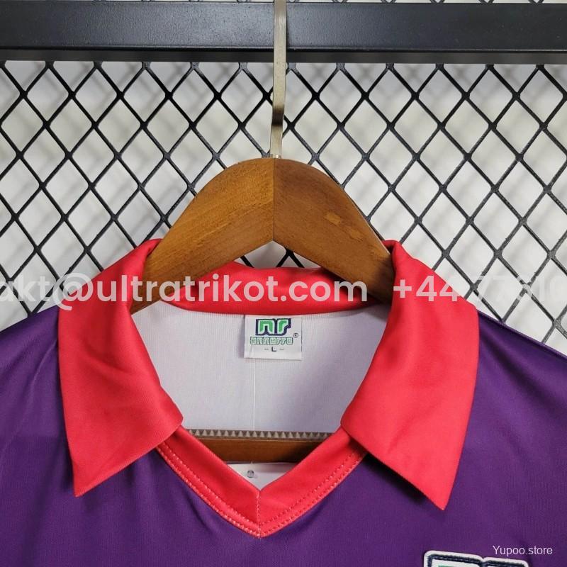 UltraTrikot-Retro Fiorentina 1984-85 Home Stadium Jersey
