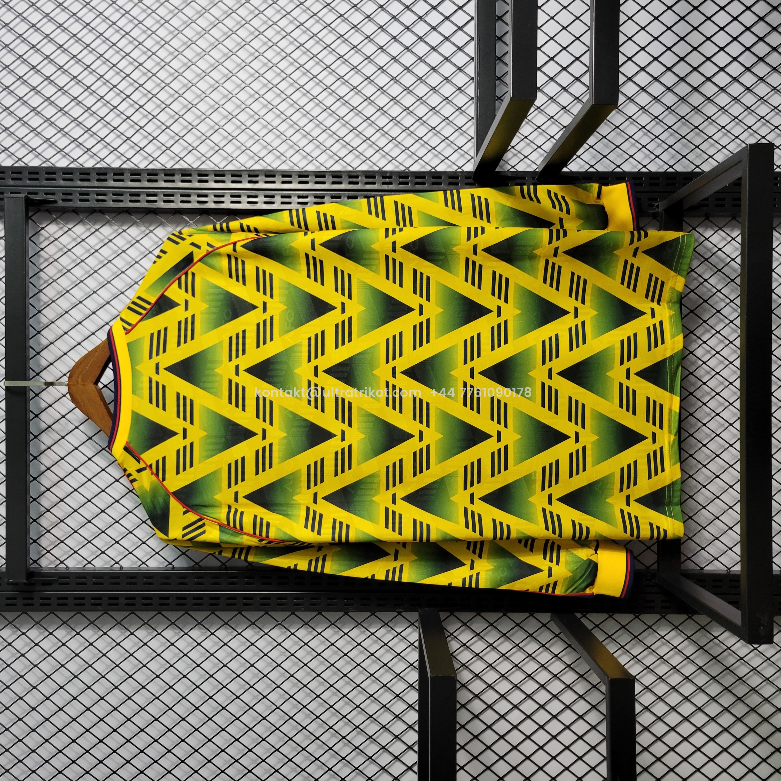 UltraTrikot-Retro Arsenal 91-93 Away Long Sleeve Jersey