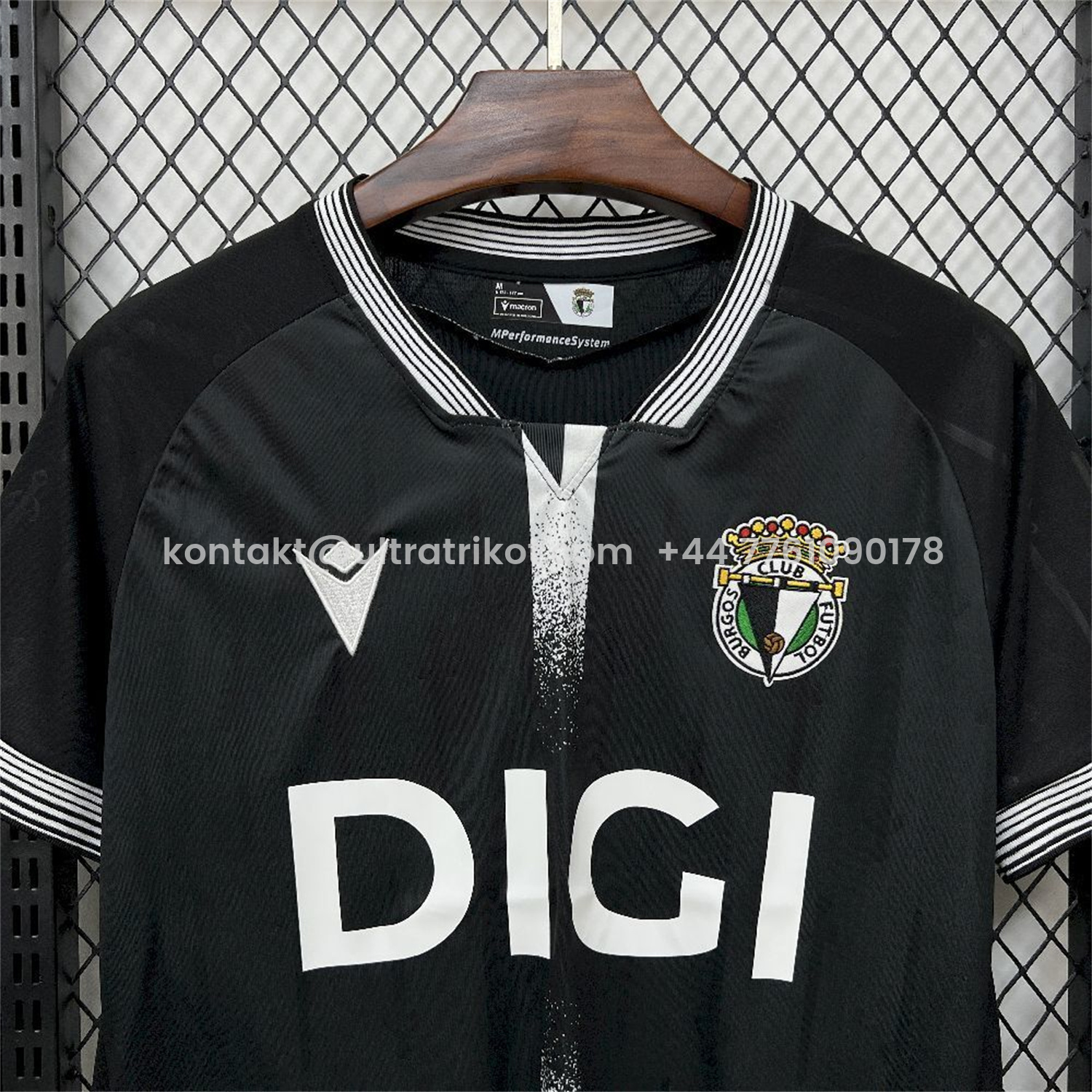 UltraTrikot-Burgos 25-26 Away Black Jersey - Fans Version