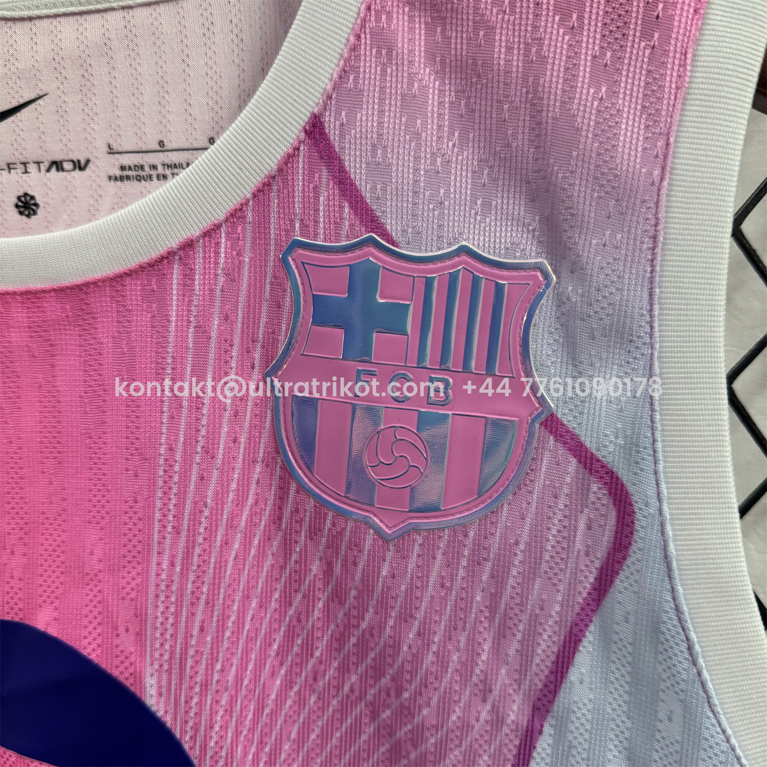 UltraTrikot-Women's Barcelona 25-26 T90 Pink Yoga Vest