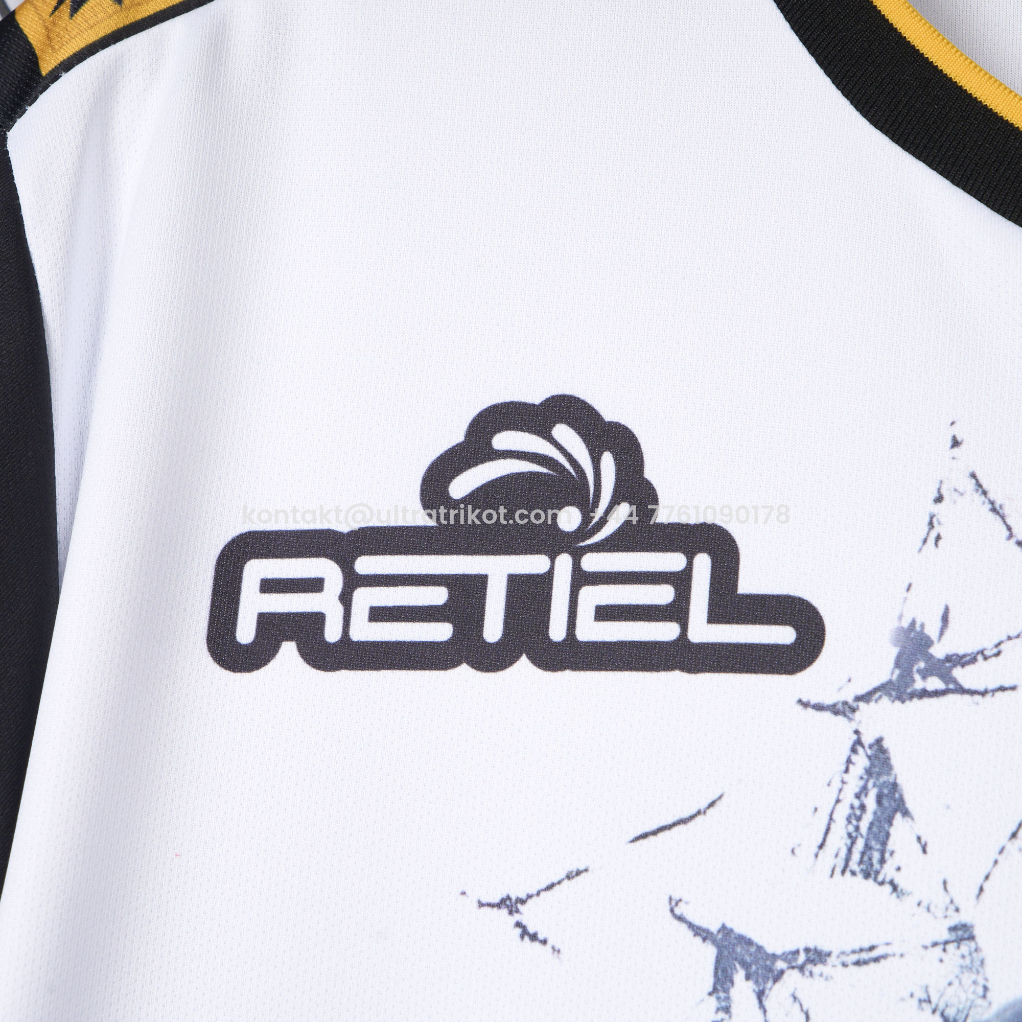 UltraTrikot-Retro Club Almirante Brown 2021 White Anniversary Jersey