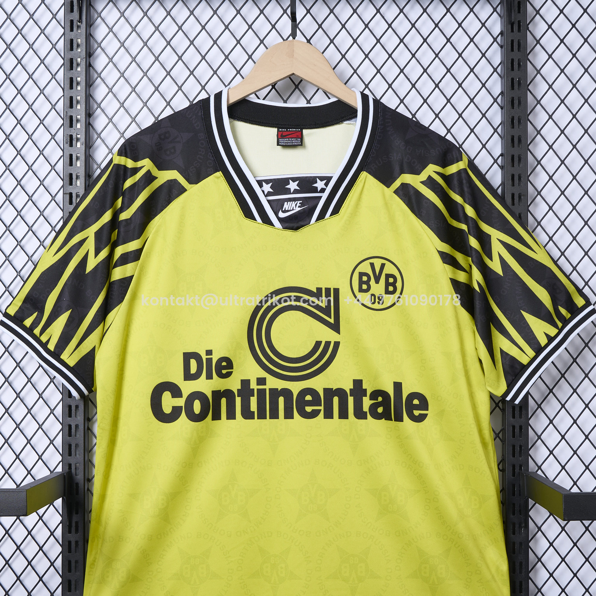 UltraTrikot-Dortmund Retro 94-95 Home Shirt