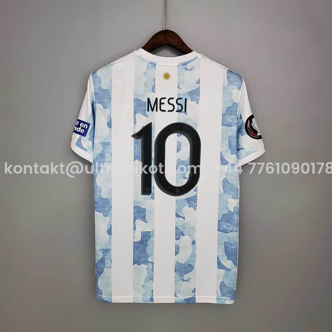 UltraTrikot-Retro Argentina 2021 Home Stadium Jersey