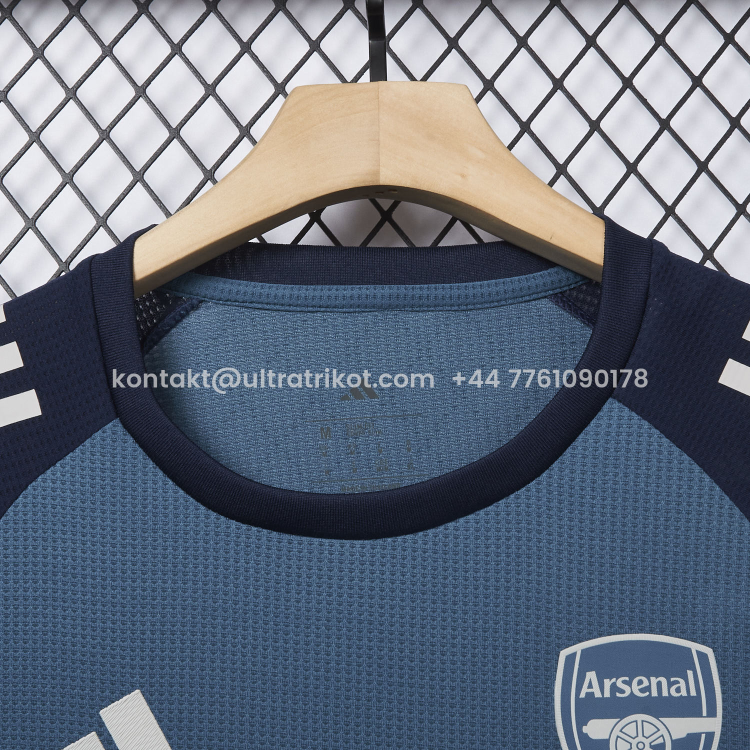 UltraTrikot-Arsenal 25-26 Blue Training Jersey - Player Version