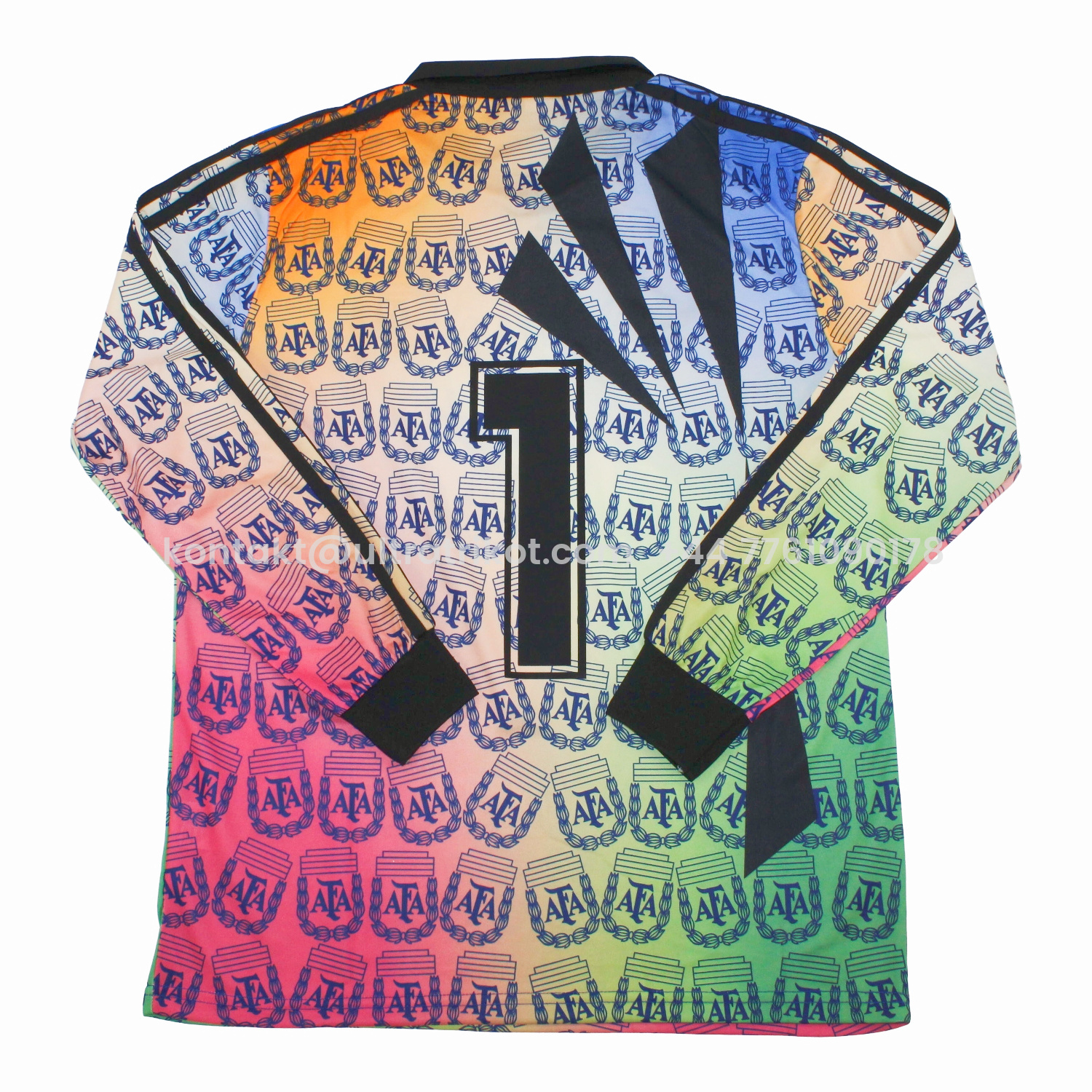 UltraTrikot-Retro Argentina 1994 Multicolor Goalkeeper Long Sleeves Jersey