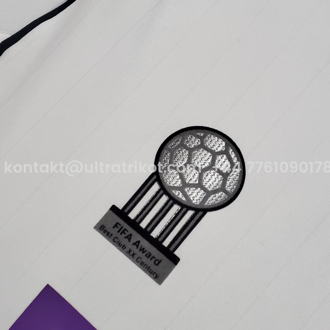 UltraTrikot-Retro Real Madrid 06-07 Home Long Sleeve Jersey
