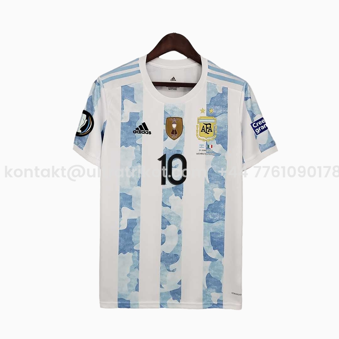 UltraTrikot-Retro Argentina 2021 Home Stadium Jersey