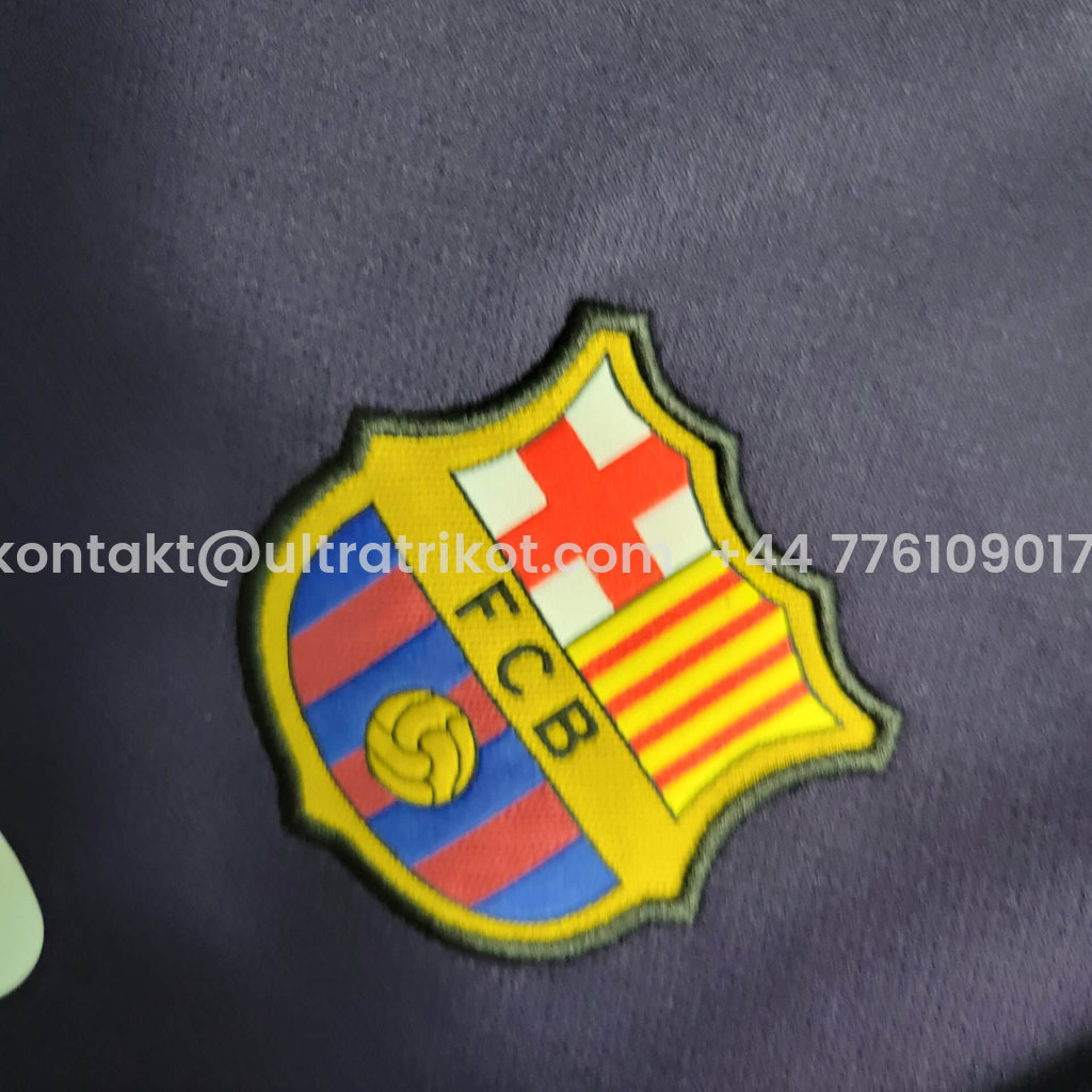 UltraTrikot-Retro Barcelona 16-17 Away Stadium Long Sleeve Jersey