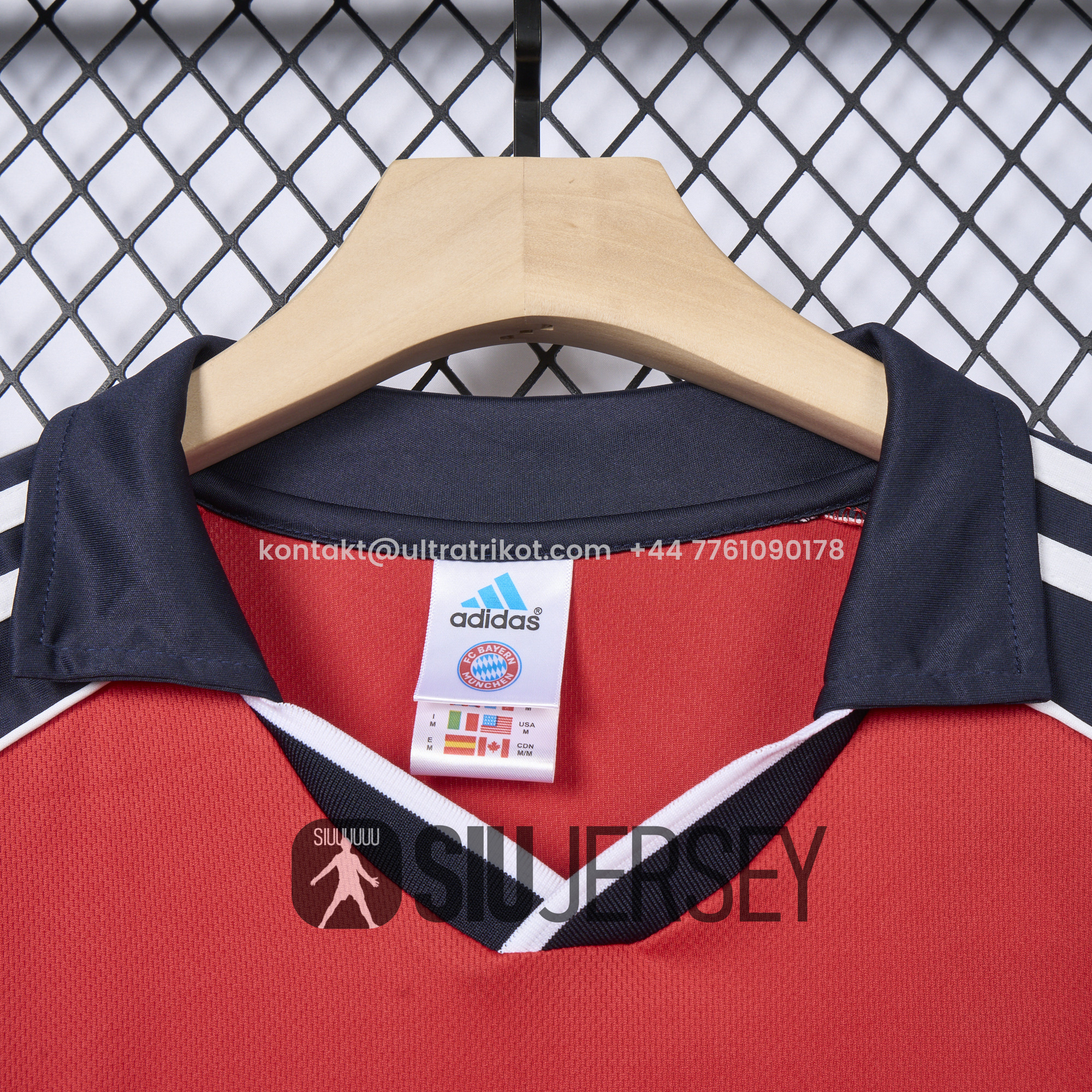 UltraTrikot-Retro Bayern Munich 2000-01 Home Long Sleeve Jersey