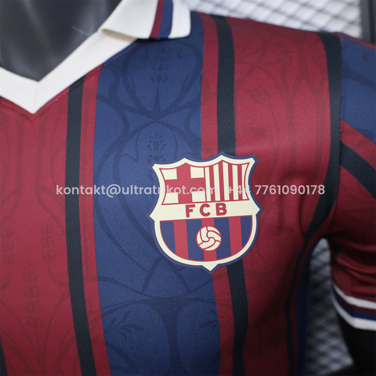 UltraTrikot-Barcelona 25-26 125th Anniversary Retro Style Jersey - Player Version