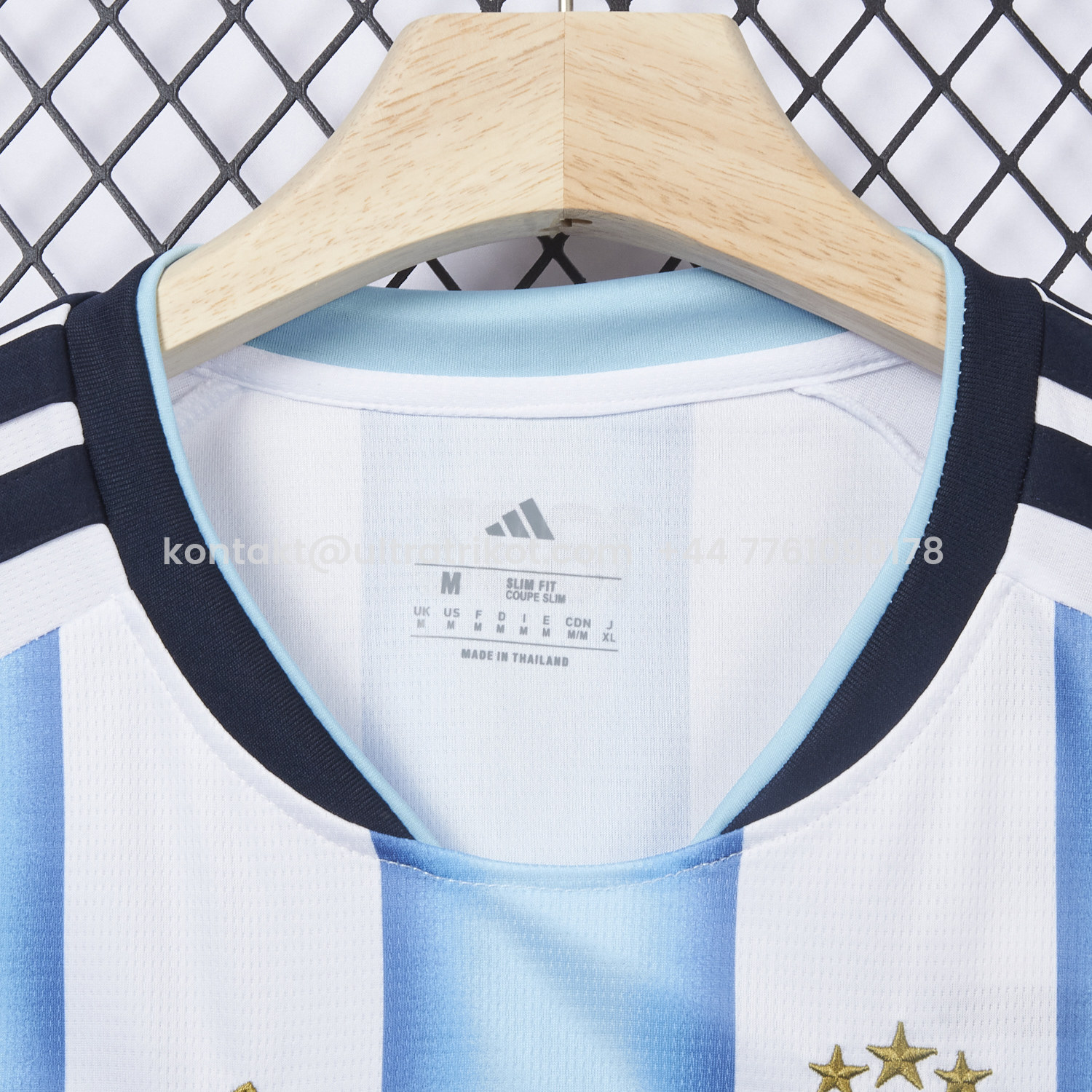 UltraTrikot-Women's Argentina 2026 Home Cropped Jersey