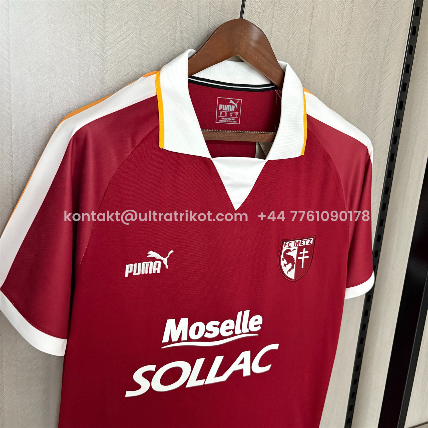 UltraTrikot-Retro Metz 2003-04 Home Jersey