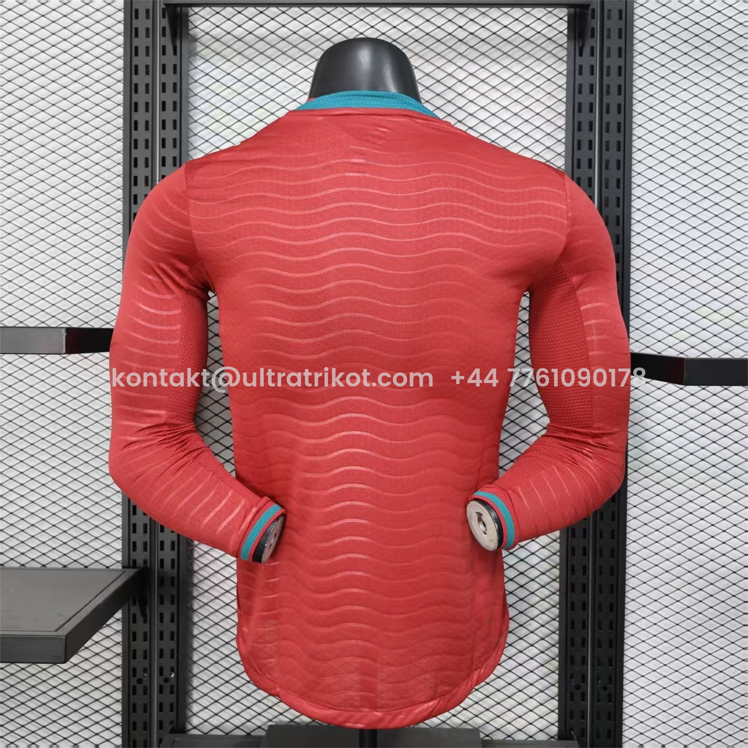 UltraTrikot-Portugal 2026 Home Long Sleeves Jersey - Player Version