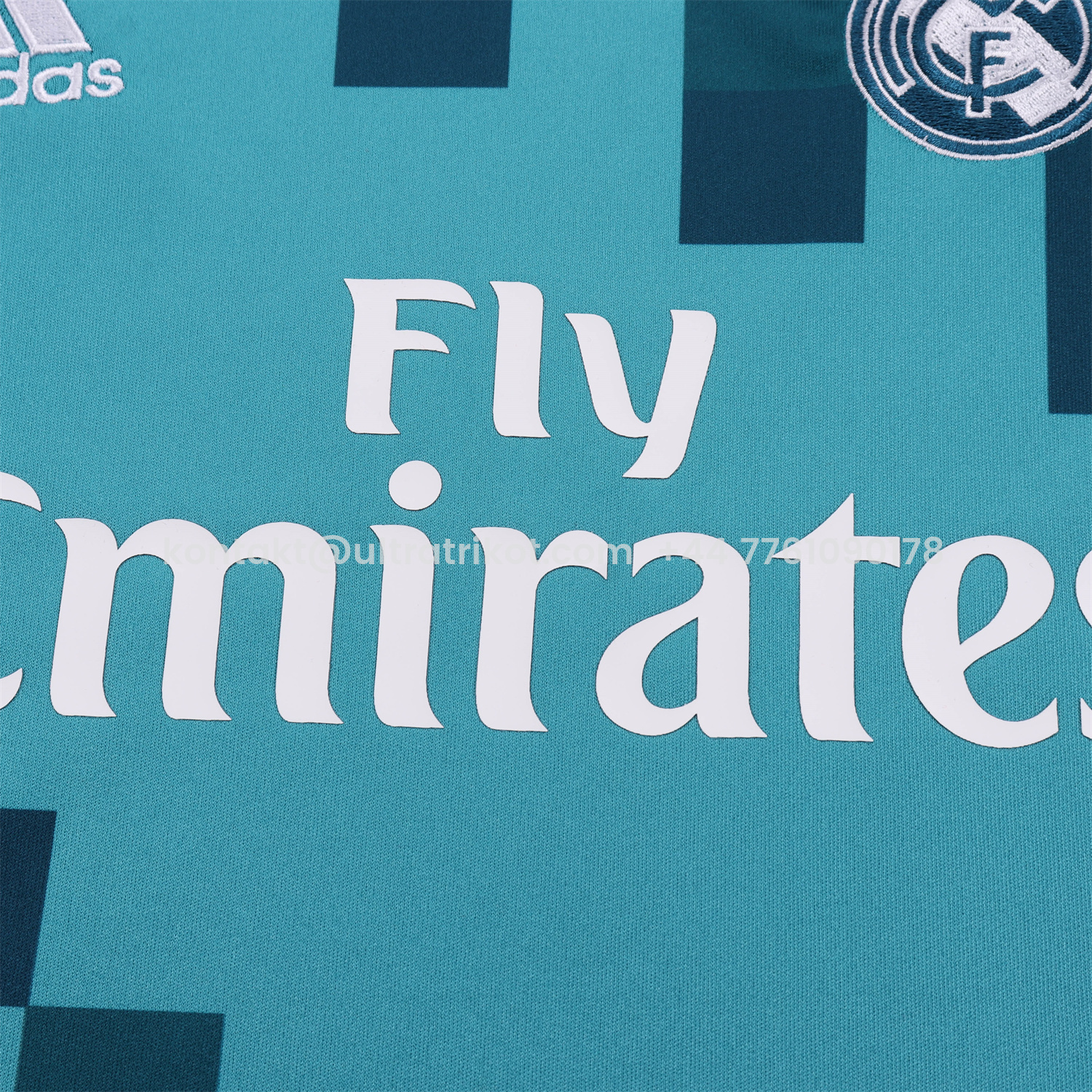 UltraTrikot-Retro Real Madrid 17-18 Third Long Sleeves Kids Kit