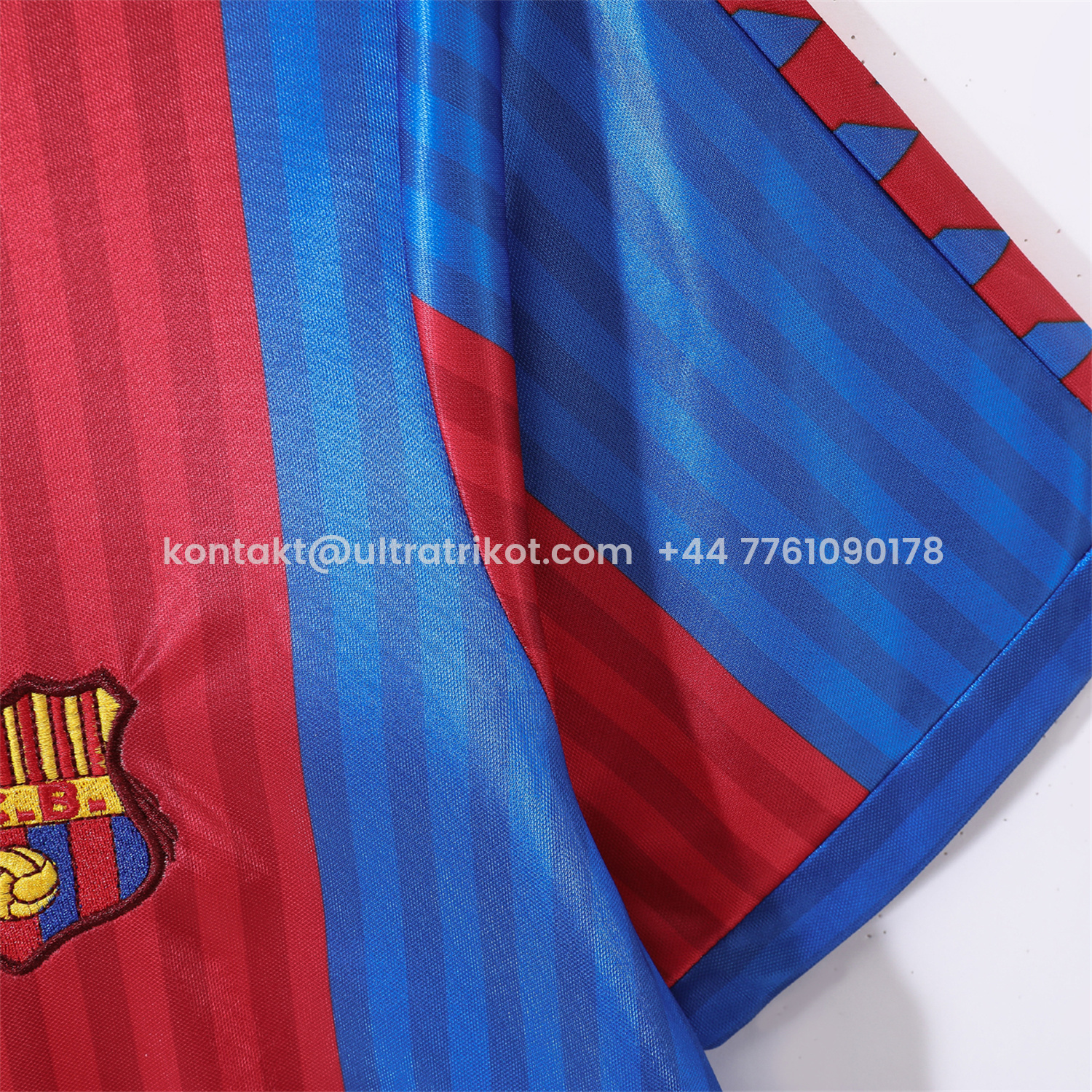 UltraTrikot-Retro Barcelona 1989-92 Home Jersey