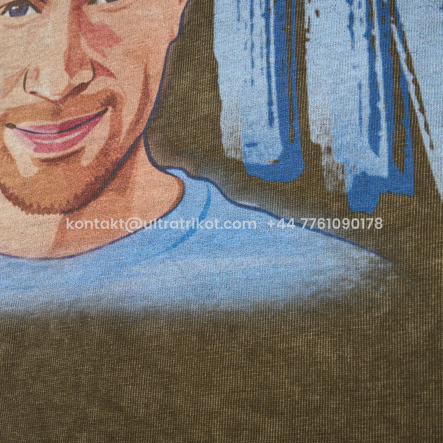 UltraTrikot-Manchester City Kevin De Bruyne King Oversized Washed T-Shirt